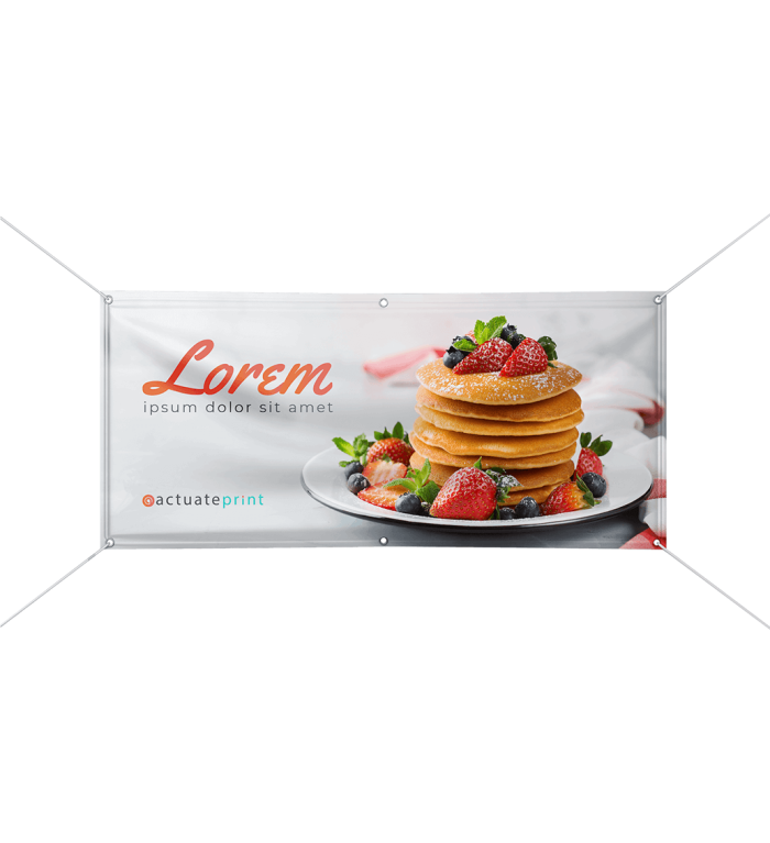 Banners Glossy Vinyl 12"x24" - 35.43"x90"