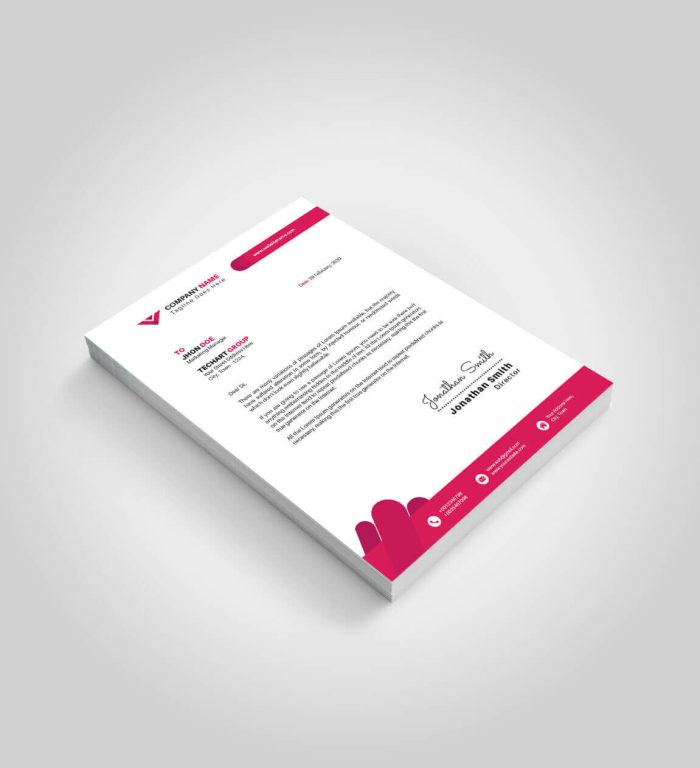Letterhead printing brantford